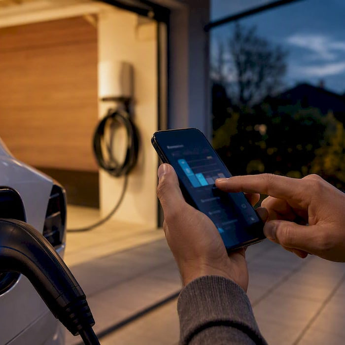 Homeowner scheduling overnight EV charging
