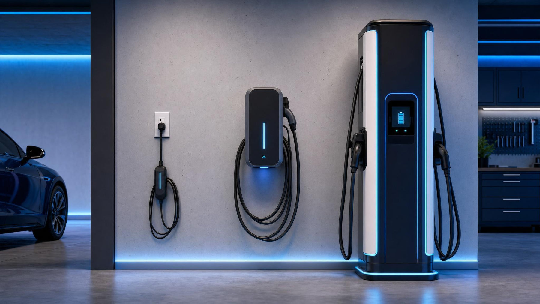 Level 1 vs Level 2 vs DC Fast Charging: What's the Difference?