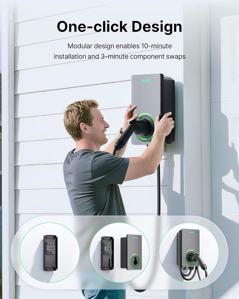 Autel AC Single 50A 12kW Commercial EV Charger