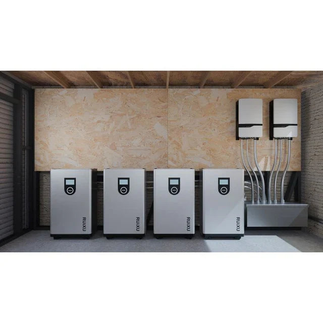 RUiXU Lithi2-16 | 16kWh Outdoor LiFePO4 Battery | IP65 Self-Heating | 51.2V